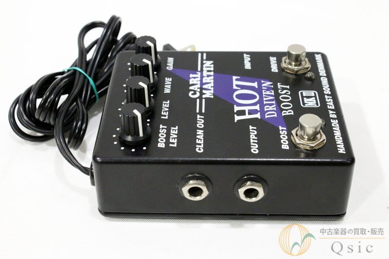 [中古] CARL MARTIN Hot Drive'n Boost MKII 真空管ライクで、汎用性の高い幅広いサウンドを出力！ [RL760]【神戸店在庫】