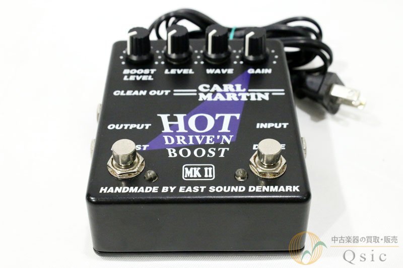 [中古] CARL MARTIN Hot Drive'n Boost MKII 真空管ライクで、汎用性の高い幅広いサウンドを出力！ [RL760]【神戸店在庫】