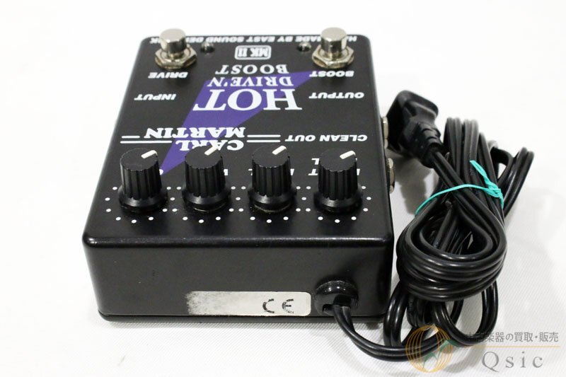 [中古] CARL MARTIN Hot Drive'n Boost MKII 真空管ライクで、汎用性の高い幅広いサウンドを出力！ [RL760]【神戸店在庫】