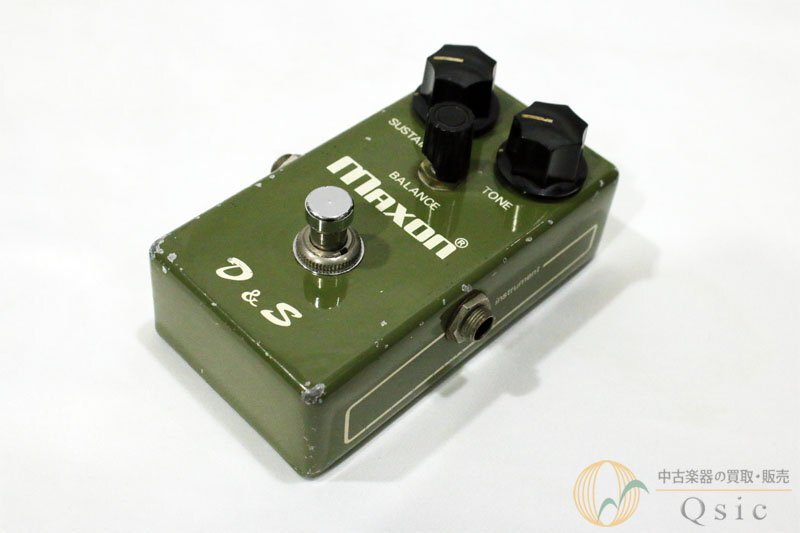 [中古] Maxon D&S 初期型 マクソンのヴィンテージペダル/荒々しく迫力ある歪み [PL724]【神戸店在庫】