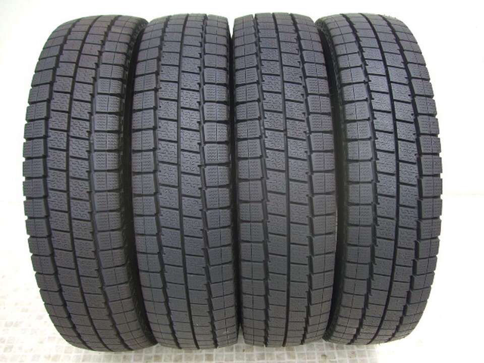 ダンロップ WINTER MAXX LV01 155/80R14 88/86N LT 2024年製 バリ溝 4本セット 会社宛 送料無料 A04_画像1