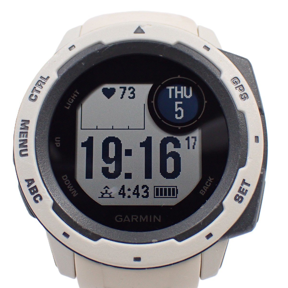 GARMIN ガーミン INSTINCT Tundra GPSアウトドアウォッチ メンズ 腕時計 純正ラバーベルト【いおき質(zhì)店】