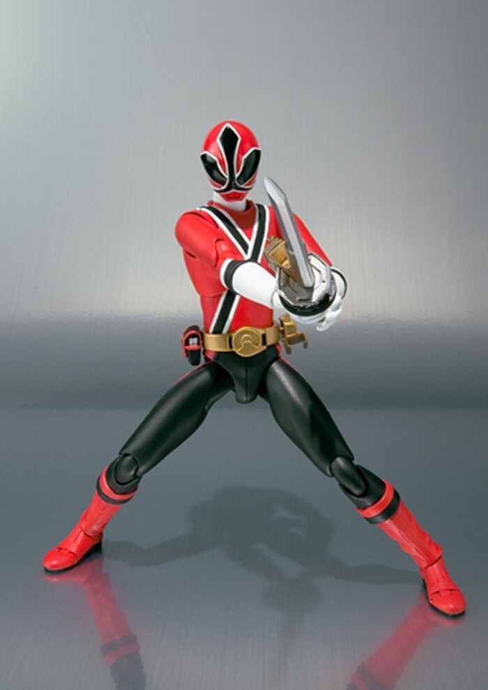 S.H.Figuartssin талон красный [ Samurai Squadron Shinkenger ]. лист длина . dono figuarts сосна склон персик сезон 