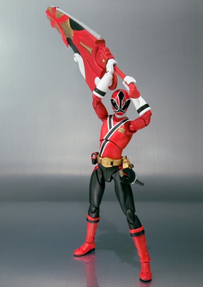 S.H.Figuartssin талон красный [ Samurai Squadron Shinkenger ]. лист длина . dono figuarts сосна склон персик сезон 