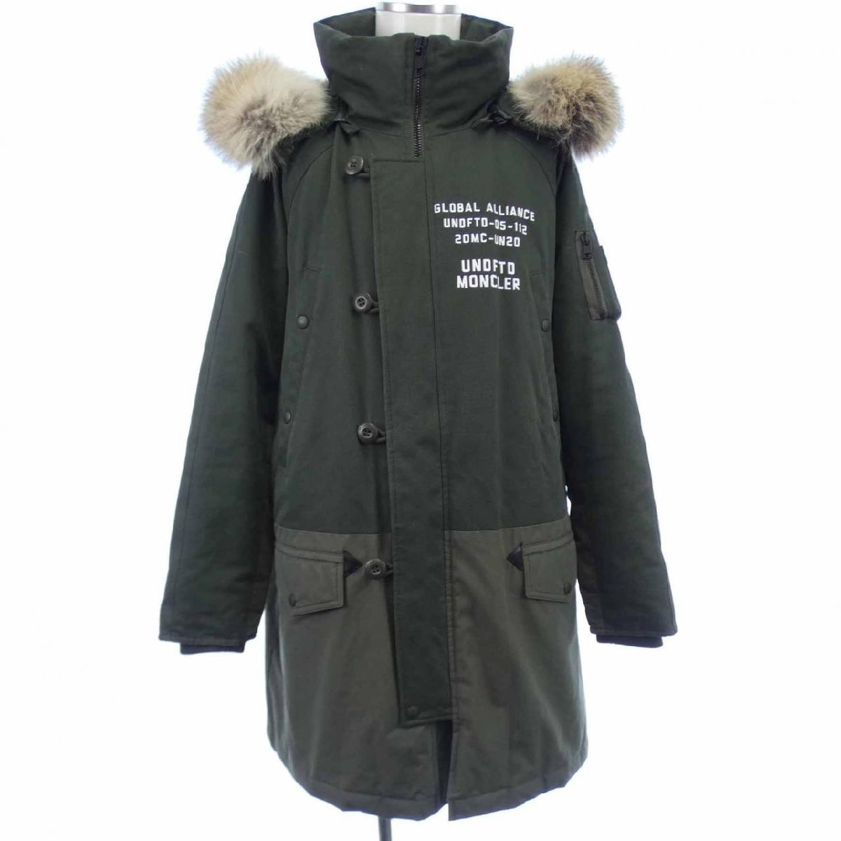 モンクレールジーニアス Moncler Genius フラグメントデザイン 18AW ANCHETA GILET サイズ:0 フーデッドダウンベスト 中古 BS99 モンクレール ジーニアス MONCLER GENIUS ダウンジャケット