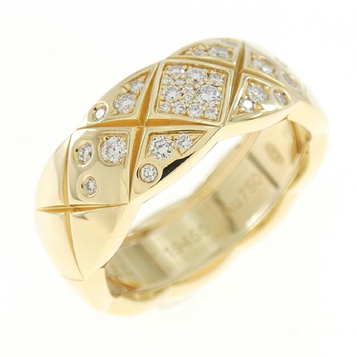 シャネル ココ クラッシュ ミディアム リング_画像1