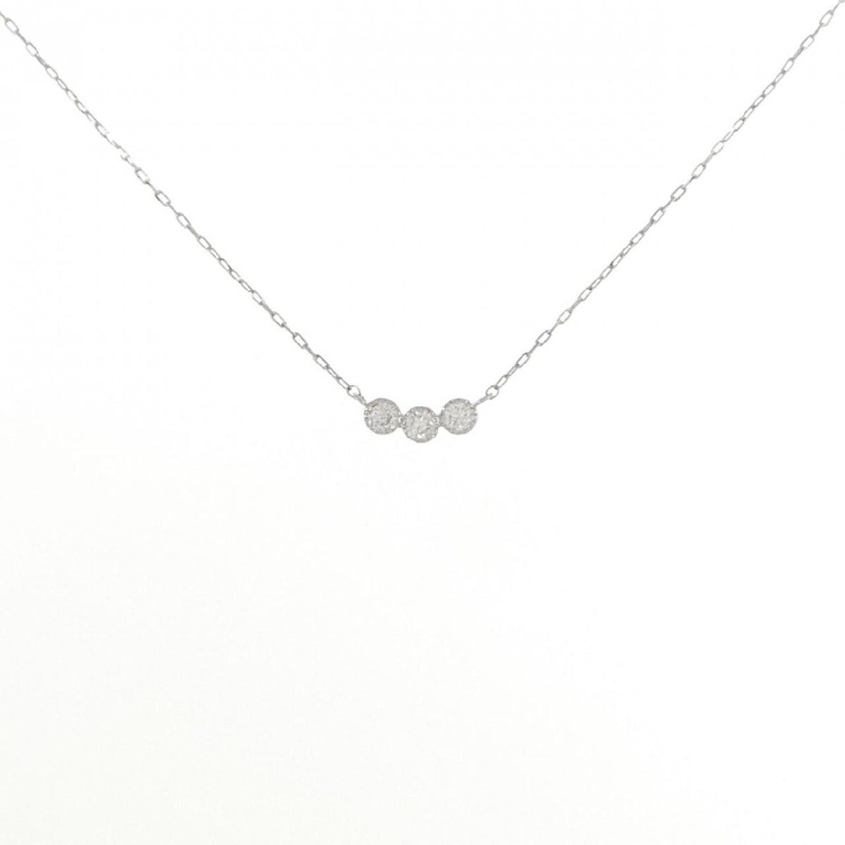 Ptダイヤモンド ネックレス0.10ct 新品】PT ダイヤモンド ネックレス 0.10CT : KOMEHYO