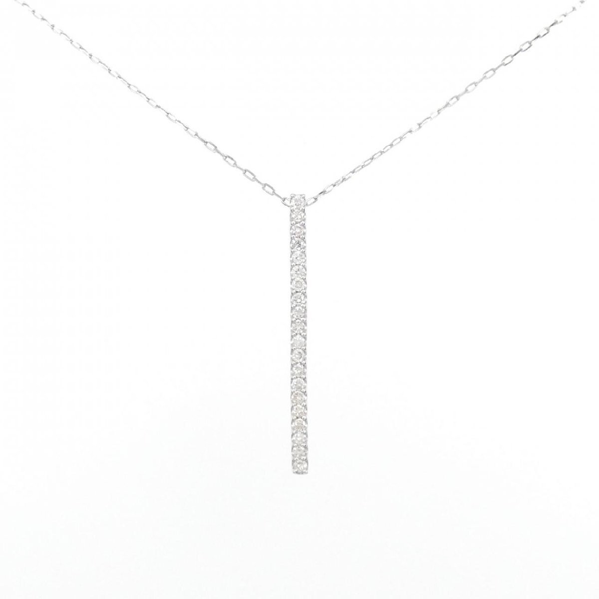 【新品】PT ダイヤモンド ネックレス 0.10CT