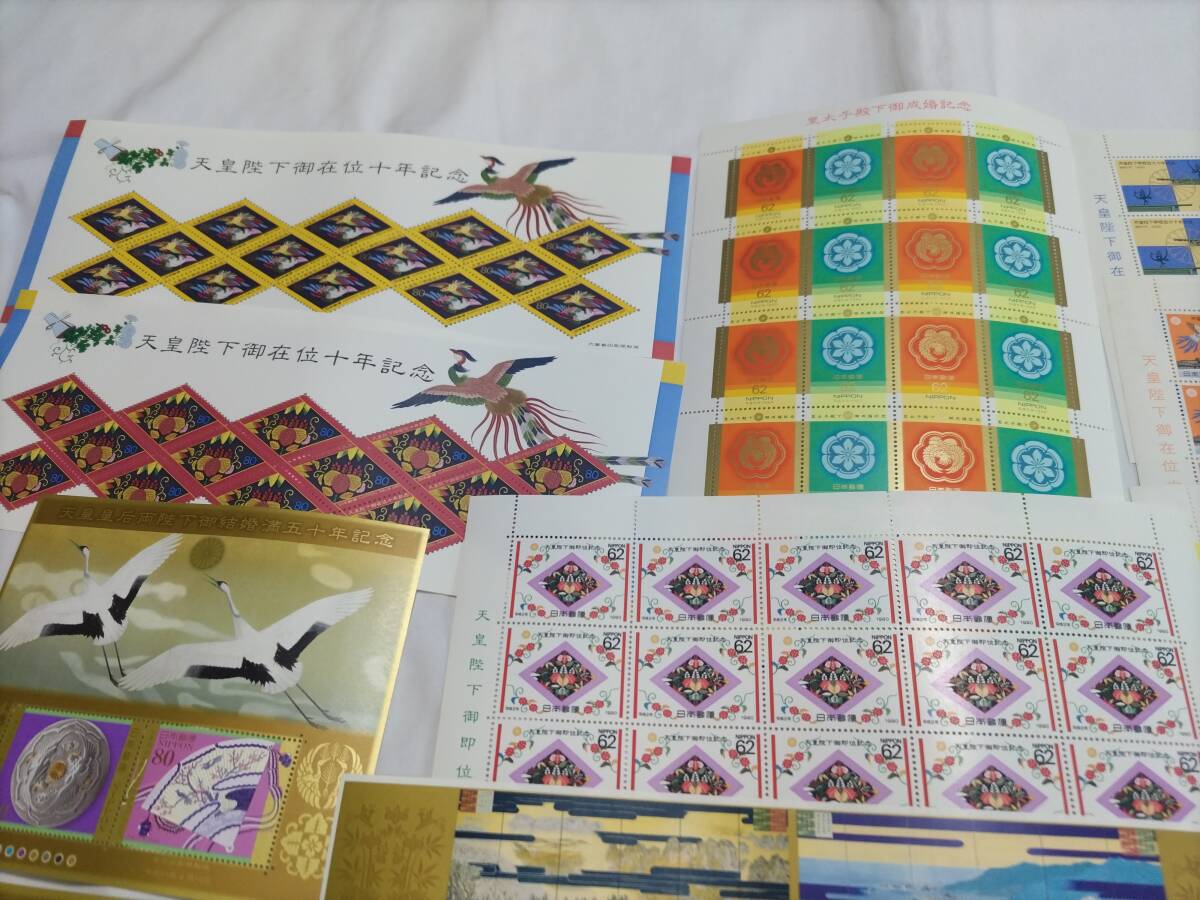 ケンケン未使用 切手 昭和 皇太子 激レア 遺品整理 総額¥28190円分 80円切手2シート等 未使用 額面11902円分 天皇陛下 皇太子殿下