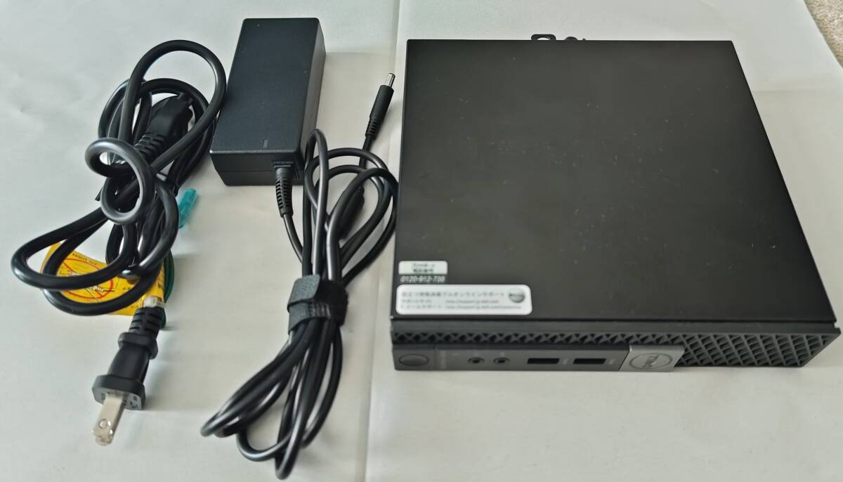 【中古】OptiPlex 3040 Micro i5-6500T/8GB/480GB/Win10 Pro パソコン単体