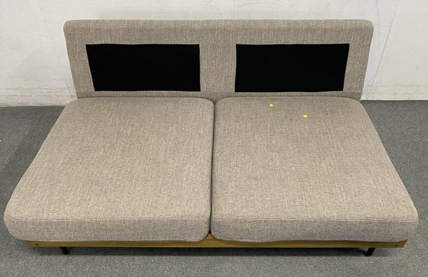 ジャーナルスタンダードファニチャー LILLE 2Pソファ アッシュ材 カバーリング オットマン ベージュ 中古家具 店頭引取歓迎 R9666