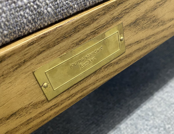ジャーナルスタンダードファニチャー LILLE 2Pソファ アッシュ材 カバーリング オットマン ベージュ 中古家具 店頭引取歓迎 R9666