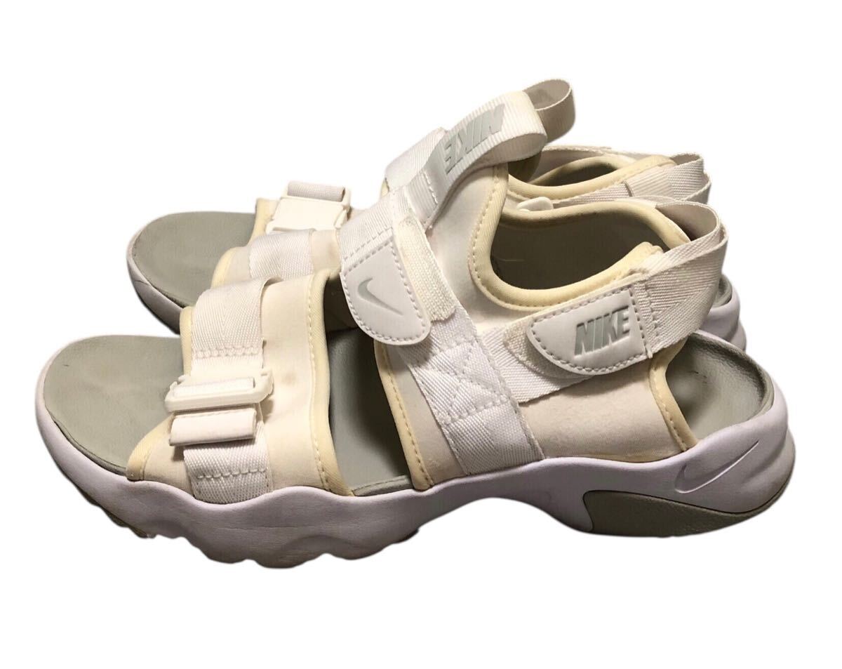 #NIKE Nike #CV5515-010wi мужской Canyon сандалии белый 25.0.