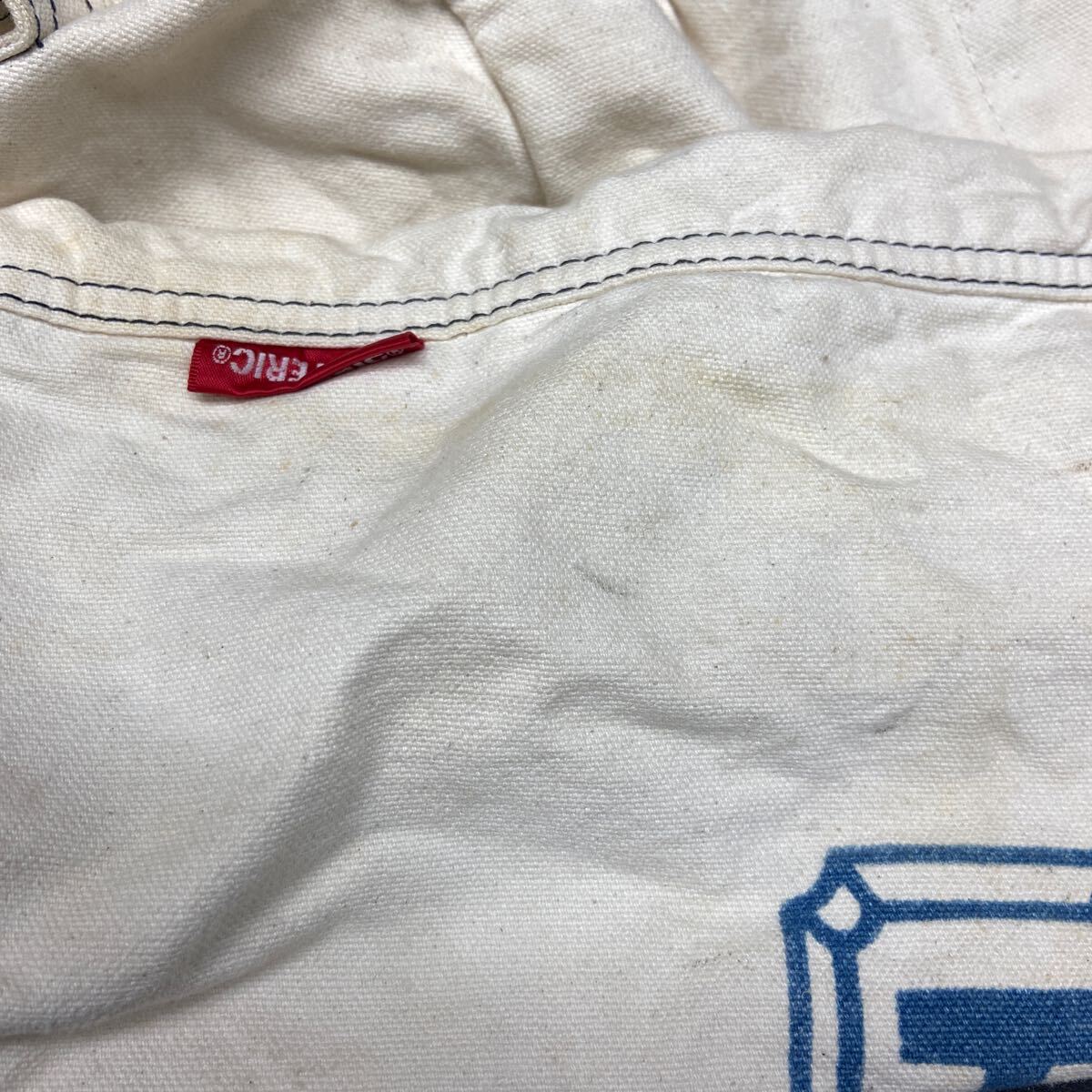 G2561 【90’ ヒステリックグラマー リュック】 ドラム型 バックパック ナップザック 布 キャンバス生地 レア ヴィンテージ 中古 保管品