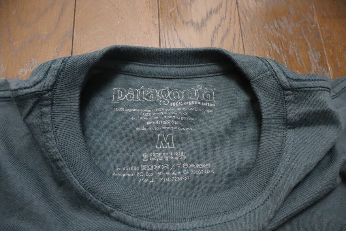 ☆Patagonia/パタゴニア☆未使用 1円スタート??！オーガニックコットン 半袖Ｔシャツ サイズ：M アーバンアウトドア レジャーデイリー