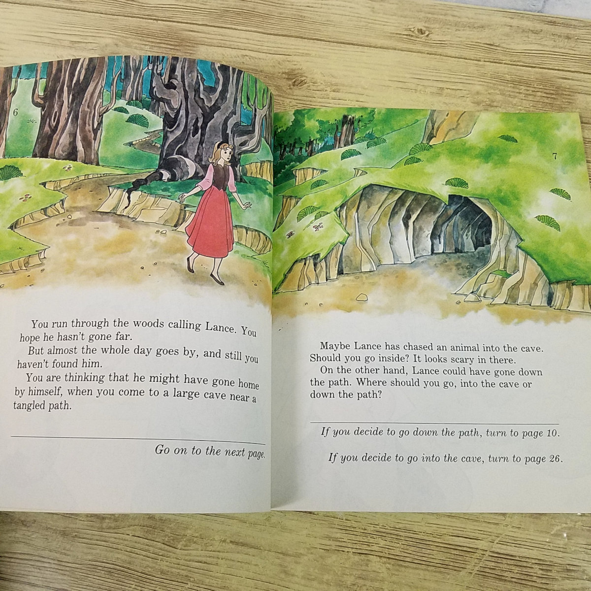 ゲームブック[ディズニー 眠れる森の美女 SLEEPING BEAUTY and the Prince: Walt Disney CHOOSE YOUR OWN ADVENTURE] 君ならどうする 洋書_画像10