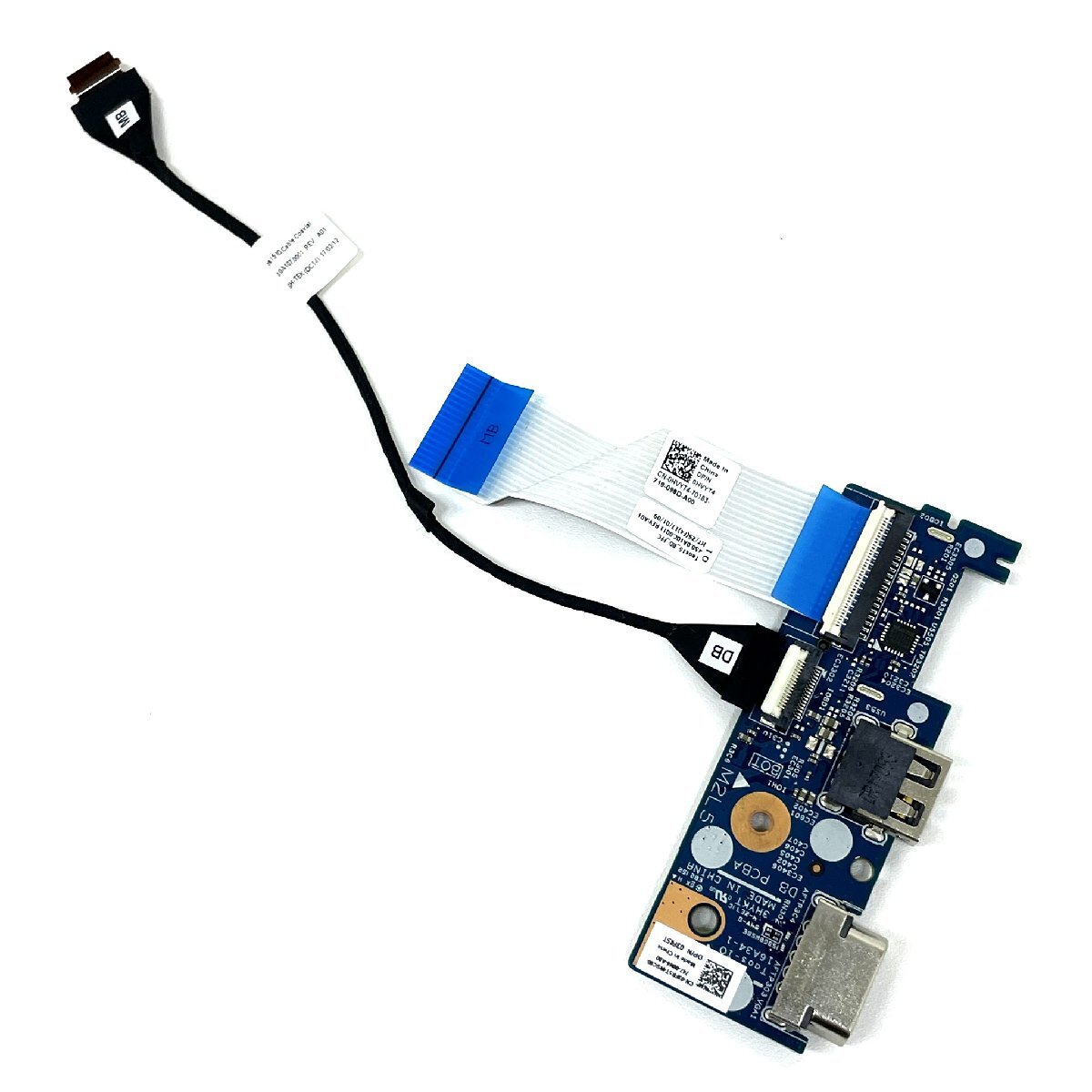DELL Latitude 3580　拡張ボード（USBポート/D-sub15ポート/SDカード） 03FR5T　動作品?純正部品?修理用パーツ　YJ5048-3