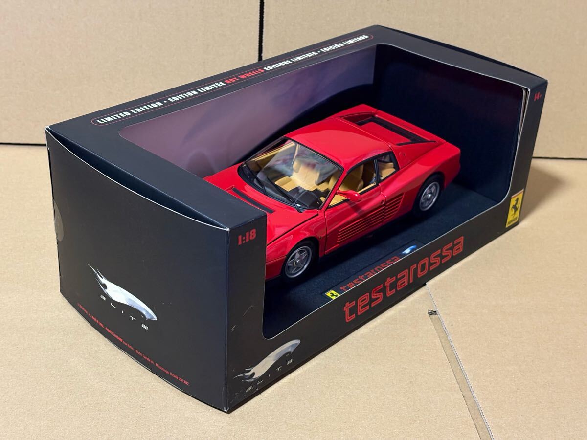 ◇◇外箱難あり Hot Wheels ホットウィール ELITE 1/18 Ferrari
