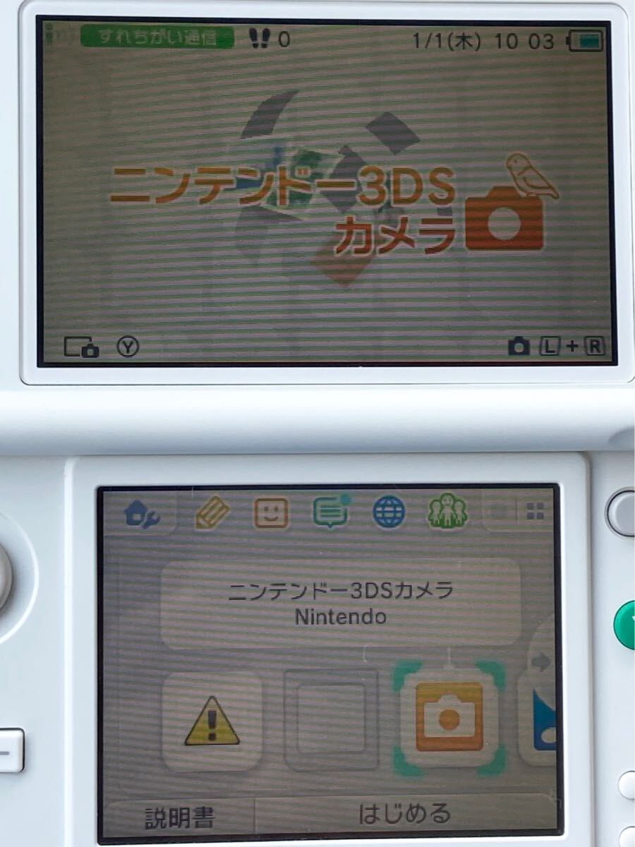 [ прекрасный товар ]new Nintendo 3DS белый ...-...... сотрудничество приложен большое количество 