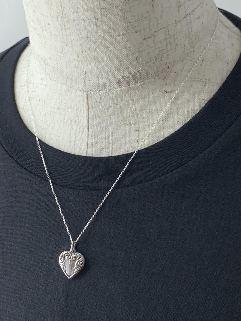 スウィートハートジュエリーSWIRL フラワー シルバー ヴィンテージネックレス スウィートハートジュエリーSWIRL フラワー シルバー