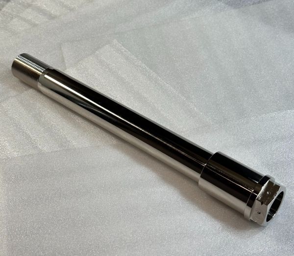 ZRX1200 DAEG クロモリ アクスルシャフト Kawasaki-【美品】