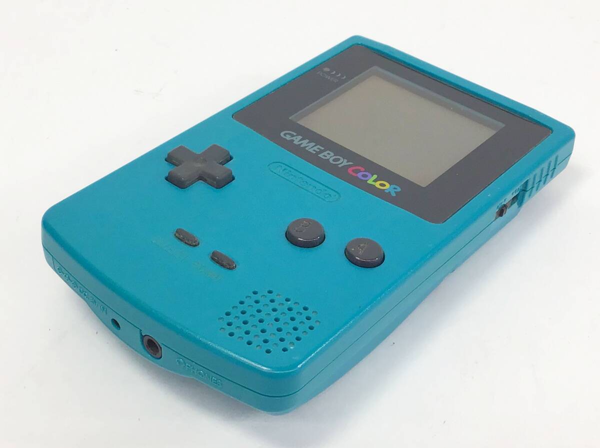  электризация OK 2 позиций комплект nintendo Game Boy цвет CGB-001 голубой GB память GAME BOY COLOR Nintendo GBC совместно 