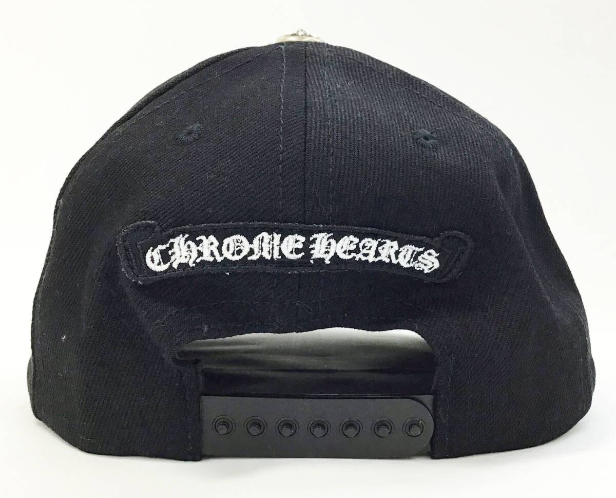 CHROME HEARTS キャップ OS (ONE SIZE) 53-60 CHROME HEARTS キャップ 黒/ブッラク OS(ONE SIZE)53‐60 刺繍