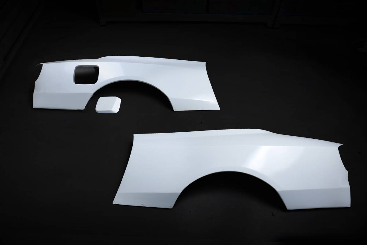 【326POWER】ガチャバリMedium1(ミディアム1)　S15SILVIA用 / リアオーバーフェンダー リア ★新品・即決・日本製★_画像2