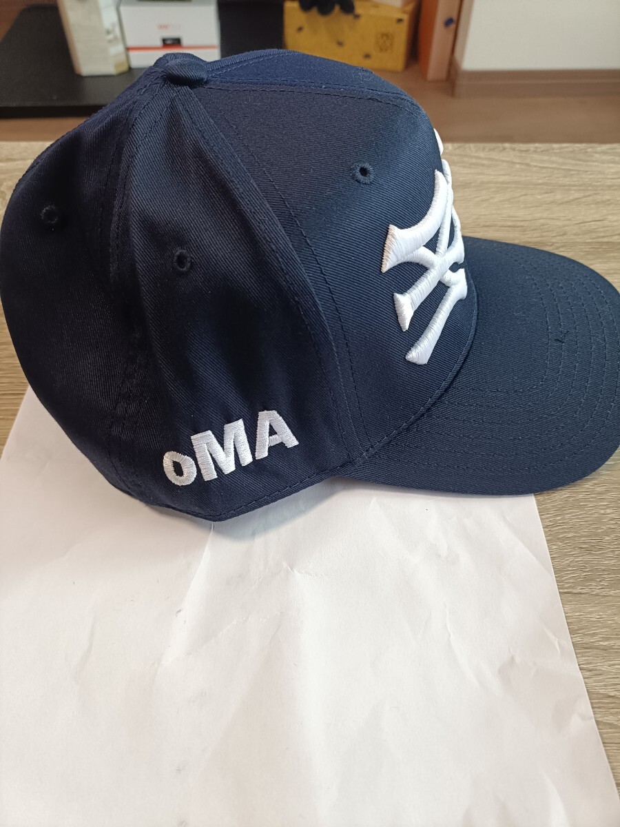 oMA ネイビー キャップ newyork oMA old man alan キャップ ネイビー オマ NY ニューエラ ラルフ