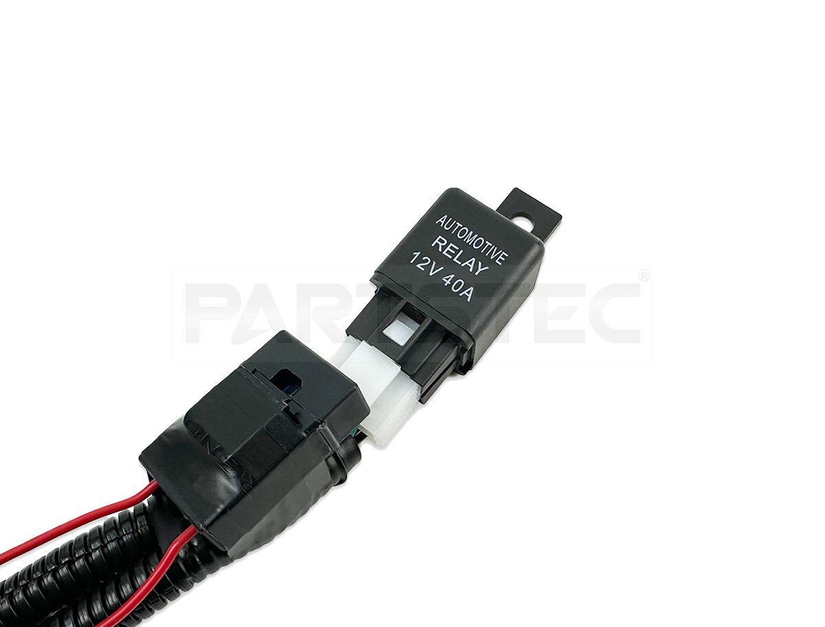 トヨタ フォグ配線 フォグハーネス 30系 プリウス 40系 プリウスα LEDスイッチ付 HID/LED 対応 H8 H11 H16 バッ直じゃない / 28-46