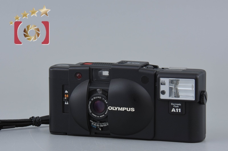 【中古】OLYMPUS オリンパス XA2 ブラック コンパクトフィルムカメラ コンパクトカメラ