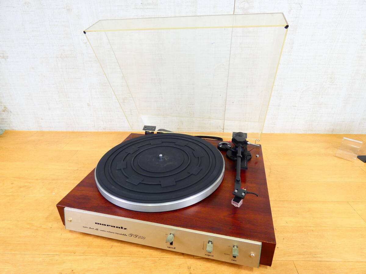 marantz Marantz TT250 ремень Drive запись плеер звук оборудование аудио * Junk / выход звука OK! @120 (6)