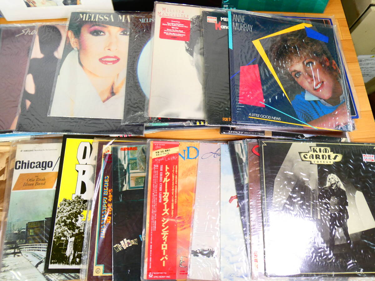 ●洋楽 ロック?ポップス LPレコード 約60枚まとめて① キッス/クイーン/レッドツェッペリン/アバ/デュランデュラン ※ジャンク品 ＠120