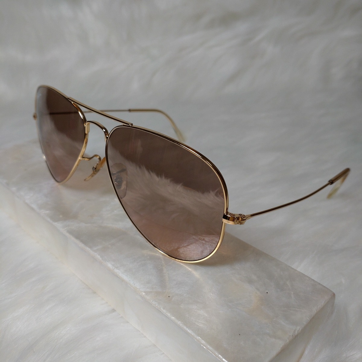 1円～■極美品■Ray-Ban レイバン サングラス AVIATOR LARGE METAL アビエーター ラージメタル ティアドロップ イタリア制 アイウェア