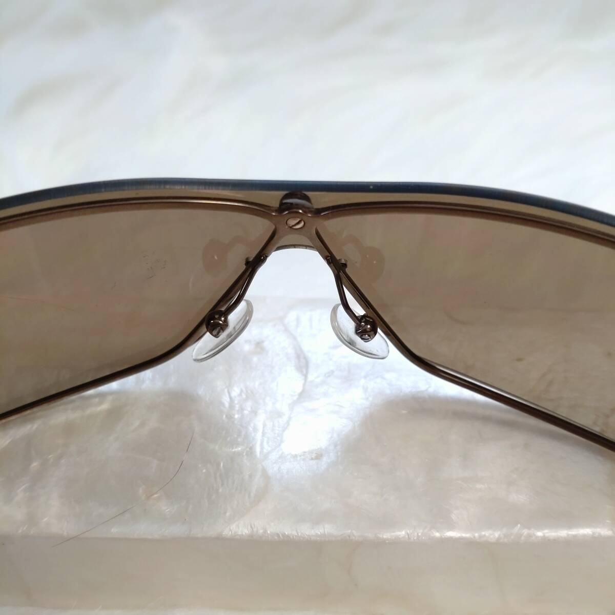 1円～■良品■GUCCI グッチ サングラス GG1709/S メタルフレーム Gロゴ メンズ レディース ブラウン系