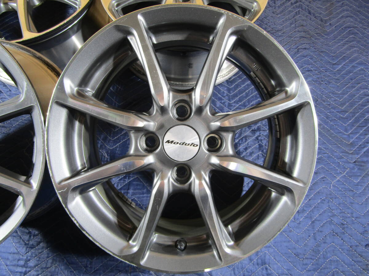  Sapporo departure * нет максимальной ставки![ Fit и т.п. ] Honda modulo MS-025 15×6J +50 4шт.@ распродажа 