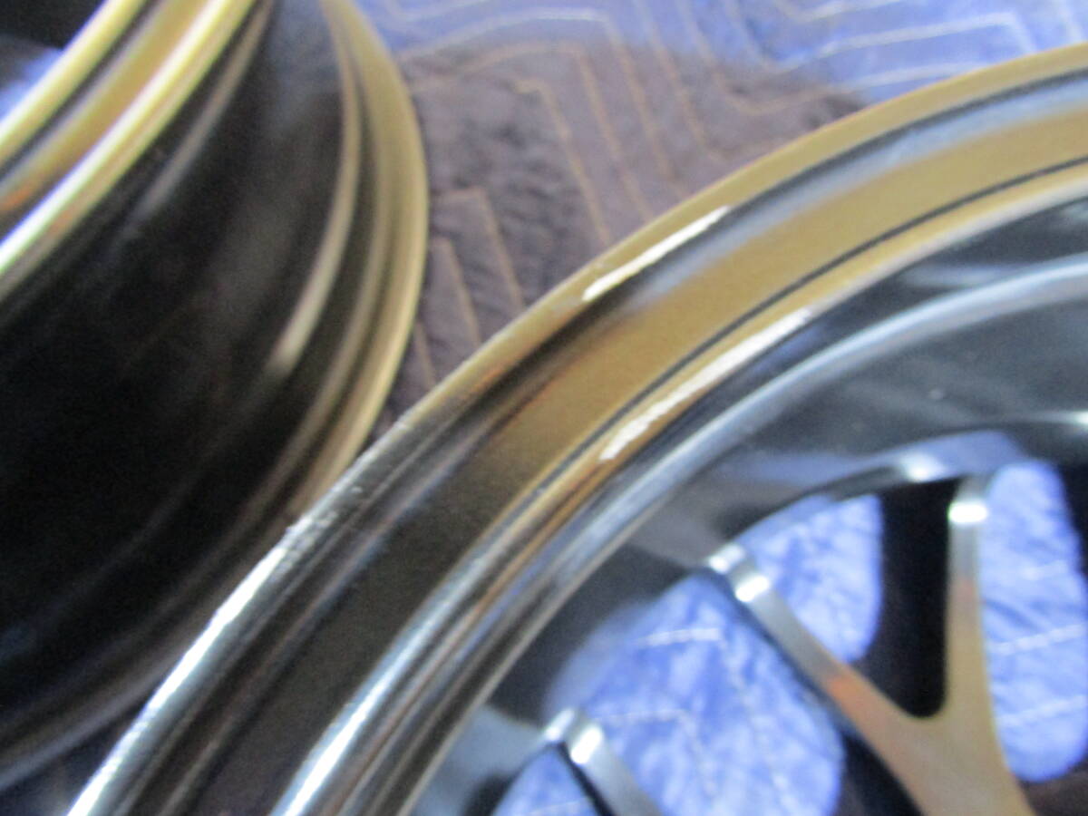 札幌発☆最落なし!【アルトワークス等】BBS JAPAN RP007 15×5J +45 4本 鍛造 売切