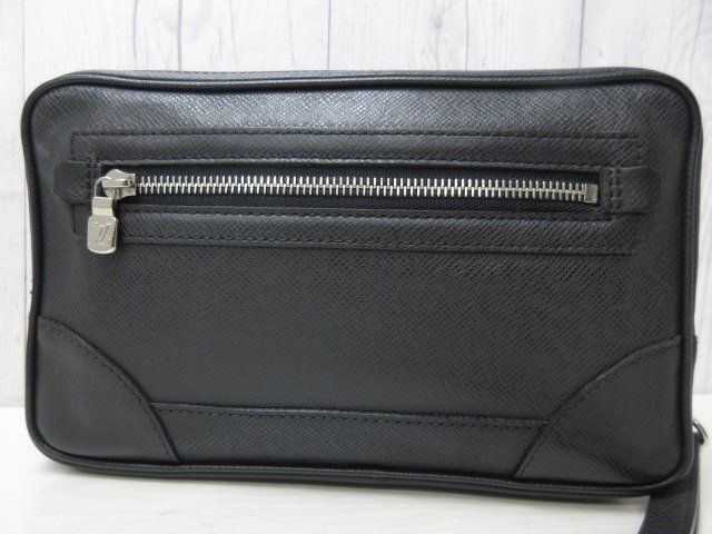 極美品 LOUIS VUITTON ルイヴィトン タイガ パヴェル アルドワーズ セカンドバッグ ハンドバッグ バッグ M31142 黒 メンズ 86380Y