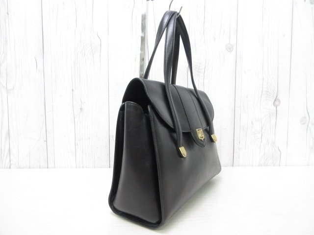 CELINE セリーヌ ヴィンテージ ハンドバッグ バッグ レザー 黒 85911