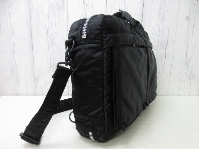 【極美品】 PORTER タンカー 3way トートバッグ A4可 ショルダー付 極美品 PORTER ポーター TANKER タンカー トートバッグ