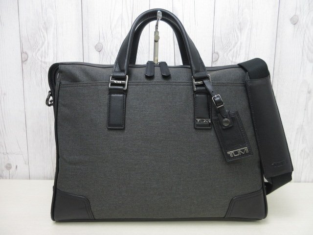 TUMI ✨良品✨2way レザー ビジネスバッグ ショルダーバッグ A4可 極美品 TUMI トゥミ ビジネスバッグ ショルダーバッグ バッグ