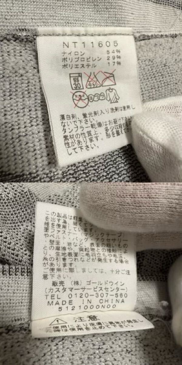 THE NORTH FACE（ザ?ノースフェイス）S/S RDT Dry Camo Crew（RDTドライカモクルー）NT11605 グレーカモフラージュ XL GOLDWIN正規(guī)品