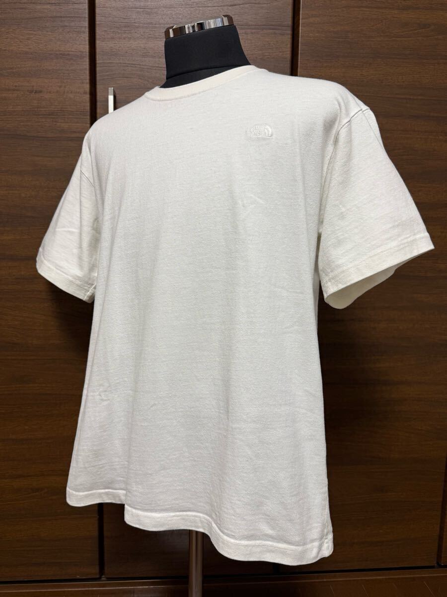 THE NORTH FACE（ザ?ノースフェイス）S/S Nuptse Cotton Tee（ヌプシコットンティー）NT32248 ホワイト XL 上質(zhì)モデル GOLDWIN正規(guī)品