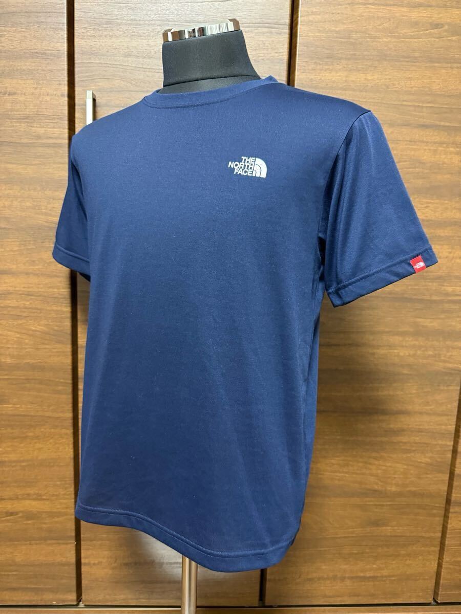 THE NORTH FACE（ザ?ノースフェイス）S/S Square Camoflage Tee（スクエアカモフラージュティー）NT32158 ネイビー M 人気モデル！GOLDWIN