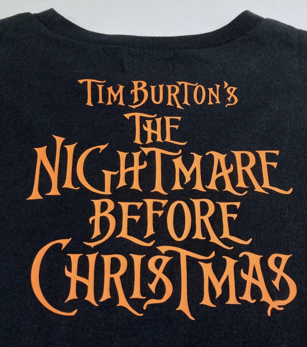 The Nightmare Before Christmas ジャック Tシャツ M-L ナイトメアー ビフォア クリスマス Jack Skellington ティムバートン ナイトメア