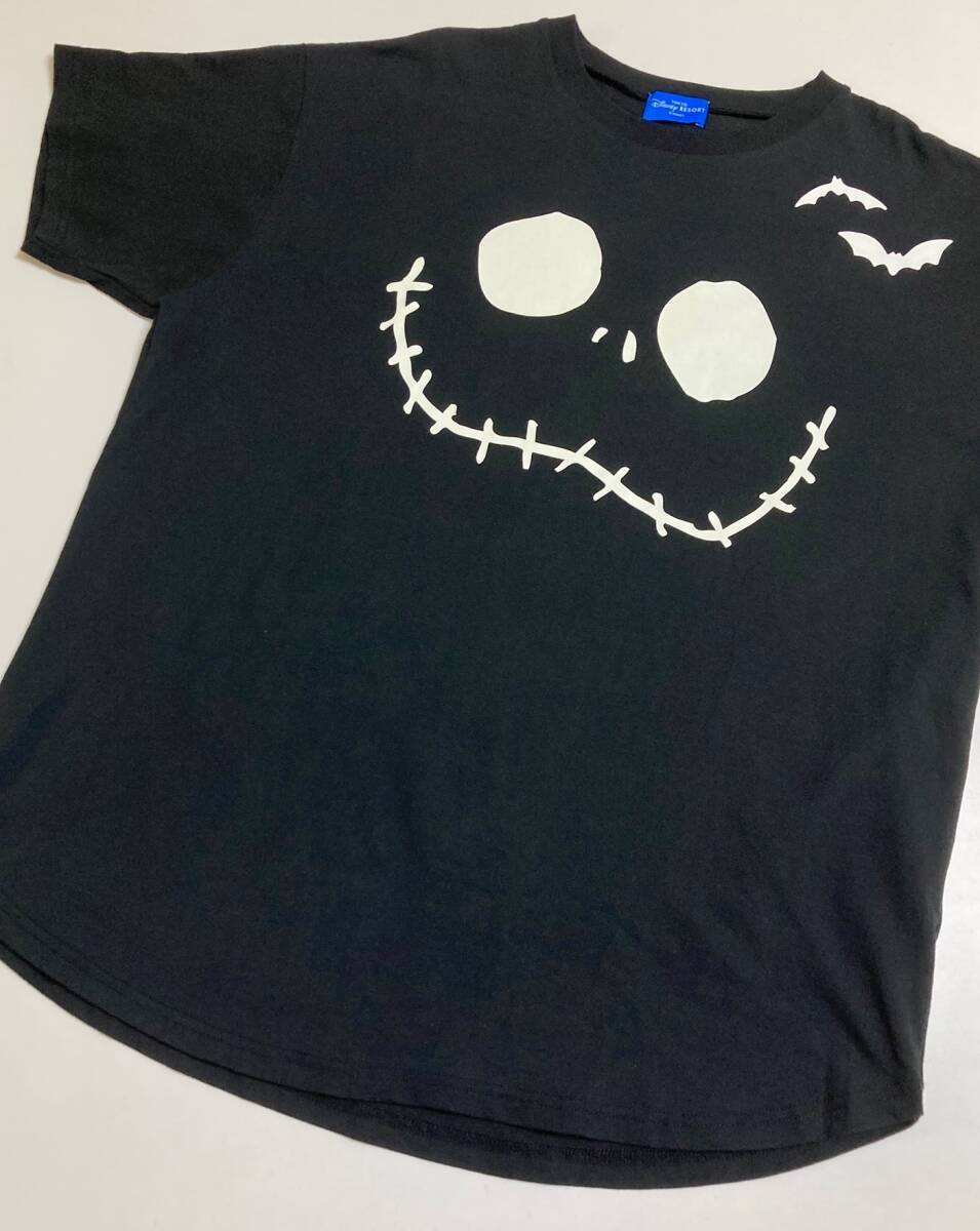 The Nightmare Before Christmas ジャック Tシャツ M-L ナイトメアー ビフォア クリスマス Jack Skellington ティムバートン ナイトメア