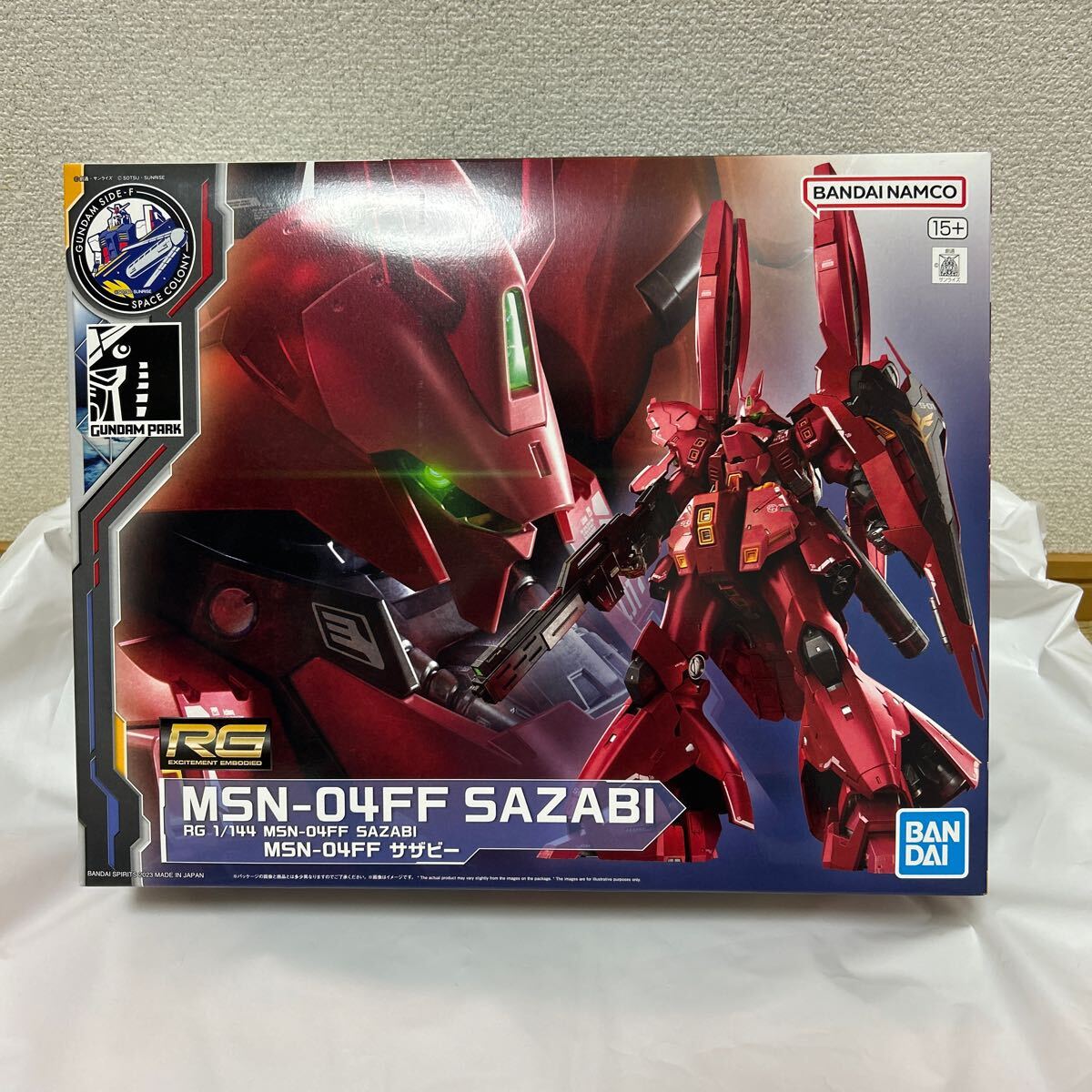 RG 1/144 MSN-04FF サザビー − 商品情報｜THE GUNDAM BASE