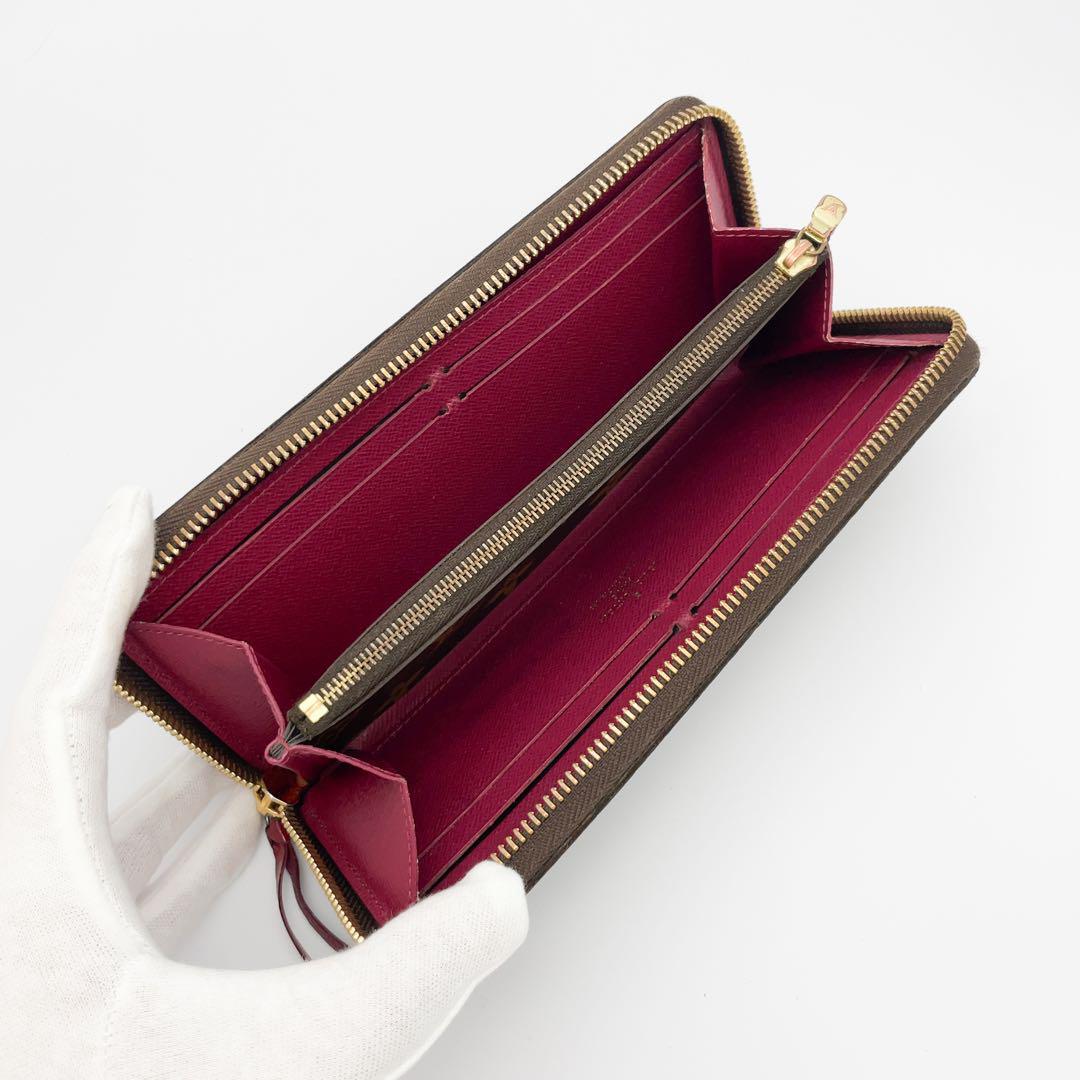 質感最上級♪ルイヴィトン モノグラム クレマンス フューシャ 長財布 314 LOUIS VUITTON 【新品】ルイヴィトン ポルトフォイユ