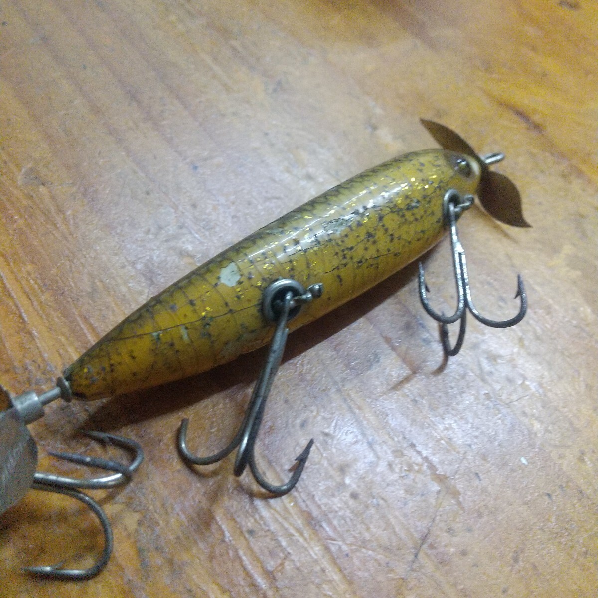 オールドヘドン　SOS 170　超希少　ウンデッドミノー　HEDDON ルアー へドンルアー SOS ウンデッドミノー【Heddon SOS WOUNDED MINNOW