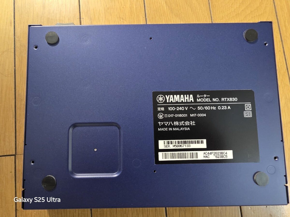  Yamaha RTX830 Giga bit маршрутизатор рабочее состояние подтверждено новейший ферма обновлен 